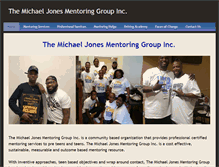 Tablet Screenshot of michaeljonesmentoring.com